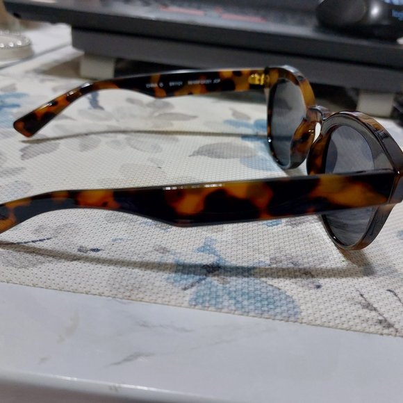 JCP Trendy Sunglasses Leopard Print Pattern Summer Shades - Picture 6 of 8